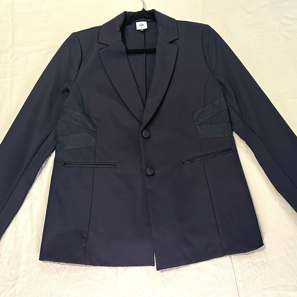 CAbi #6465 Keynote Jacket Blazer Classic Navy Size 10